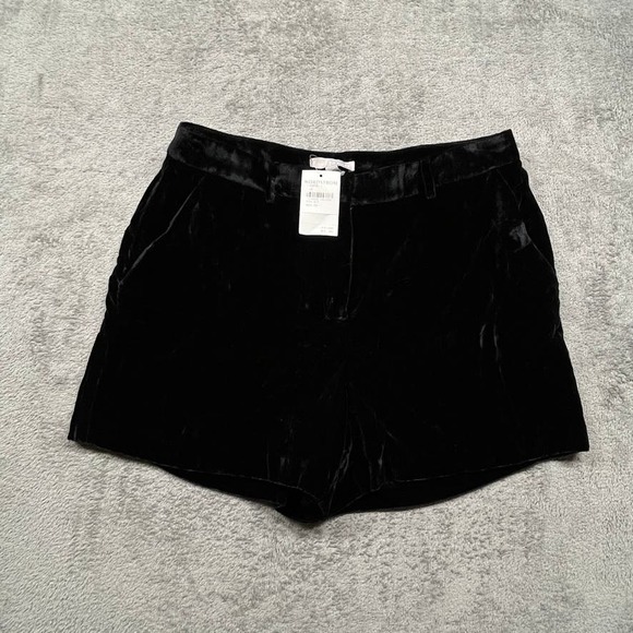 Chelsea‎ 28 Womens Black Shorts Size 12 Viscoe Nylon - Picture 1 of 7